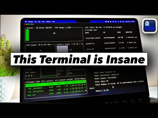 How to Make Your Mac Terminal Look Beautiful (Ghostty Setup Guide)