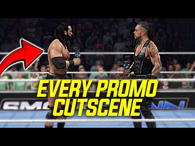 WWE 2K25 All Promo Cutscenes in Universe Mode