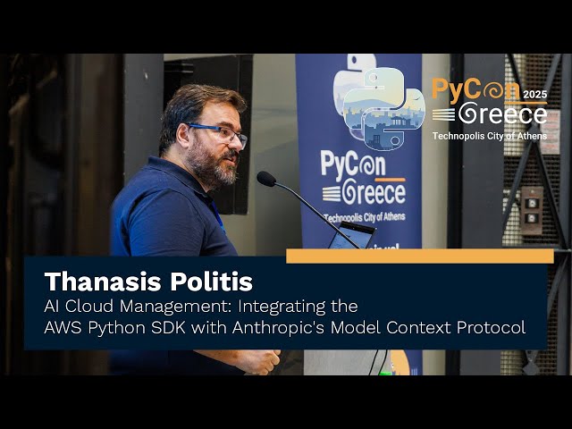 Thanasis Politis: AI Cloud Management: Integrating the AWS Python SDK with Anthropic's MCP