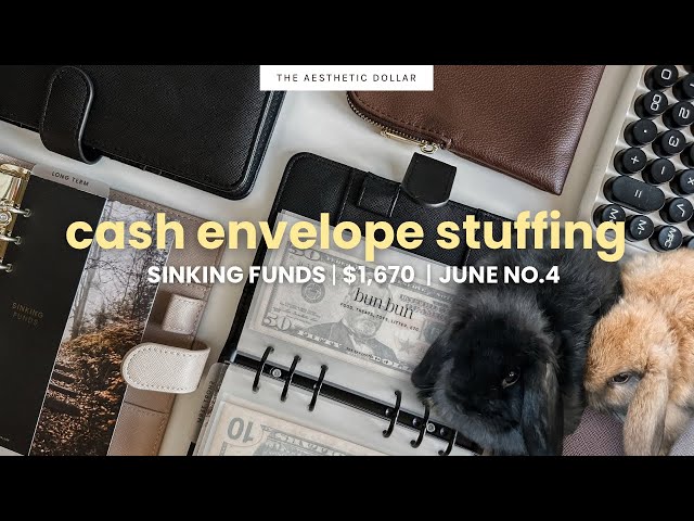 Cash Envelope Stuffing ✨☕️ $1,670 | Budgeting a Single Income Family of 6