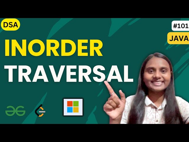 Binary Tree Inorder Traversal | Tree 🌳 | LeetCode | JAVA | DSA 🔥