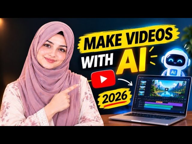 How to Make YouTube Videos Using AI in 2026 | Complete AI Video Tutorial #ai #aivideo