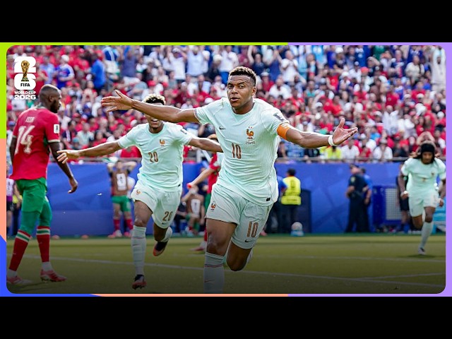 Kylian Mbappe Goal | France 2-0 Morocco | FIFA World Cup 2026™