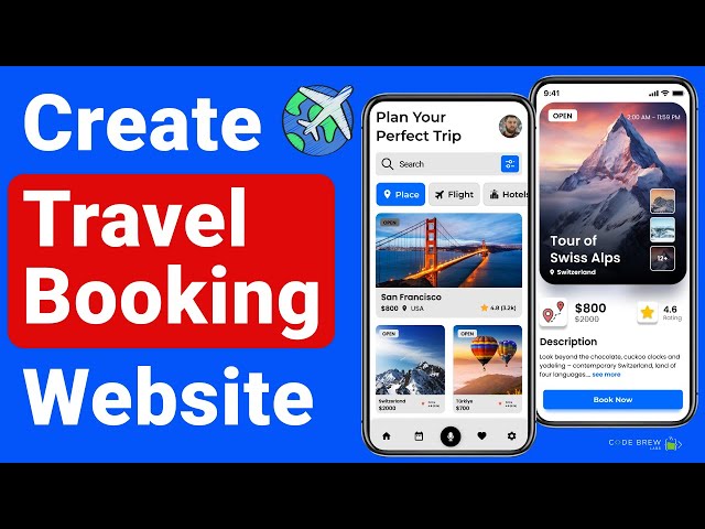 How to Create Travel Booking Website Like Booking.com | Build Website Like Booking.com