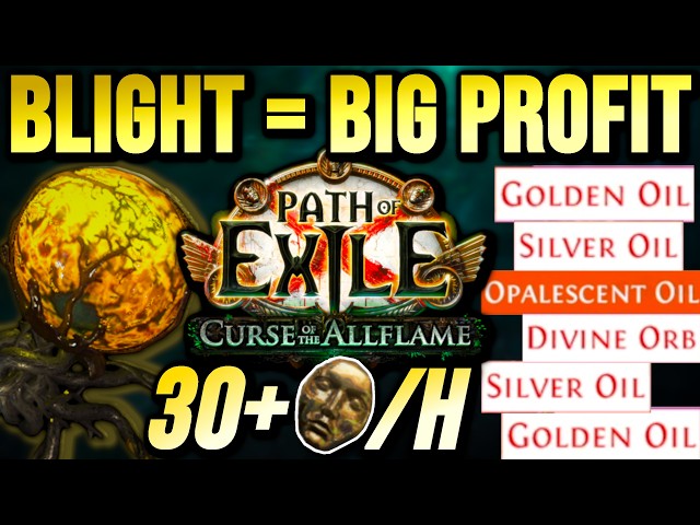Blight Is BIG PROFIT: Making Over 30d/Hour With Blight (PoE 3.29)