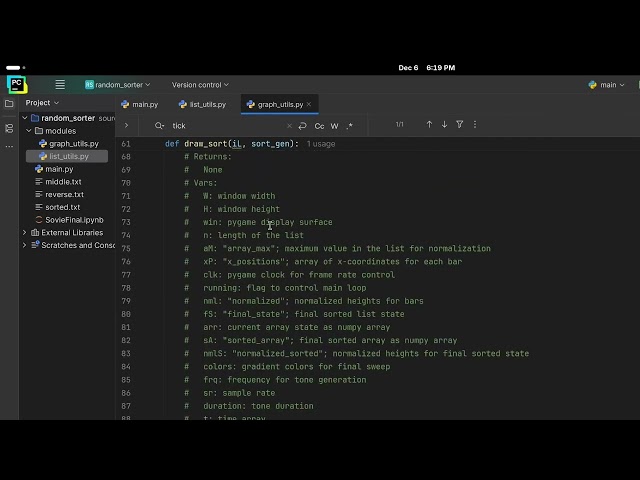Python 101 Final - Sovie