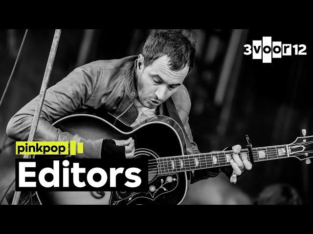 Editors - live at Pinkpop 2026