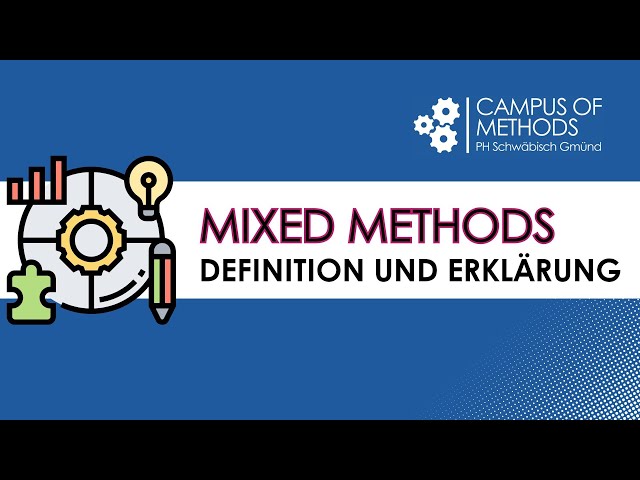 Mixed Methods I Definition & Beispiel
