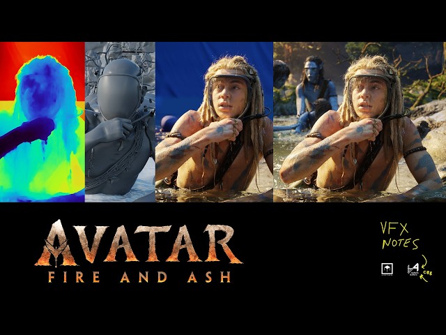 Avatar: Fire and Ash: Oscar-winning CGI I VFX Oscars | VFX Notes Podcast