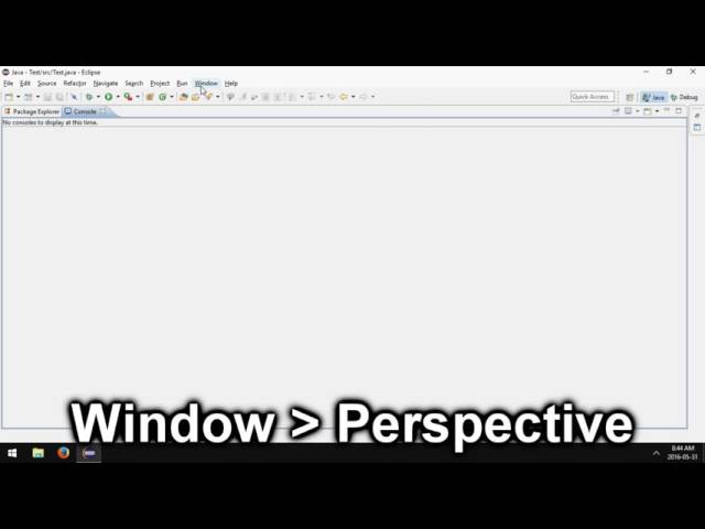Eclipse: How to Reset Perspective Layout