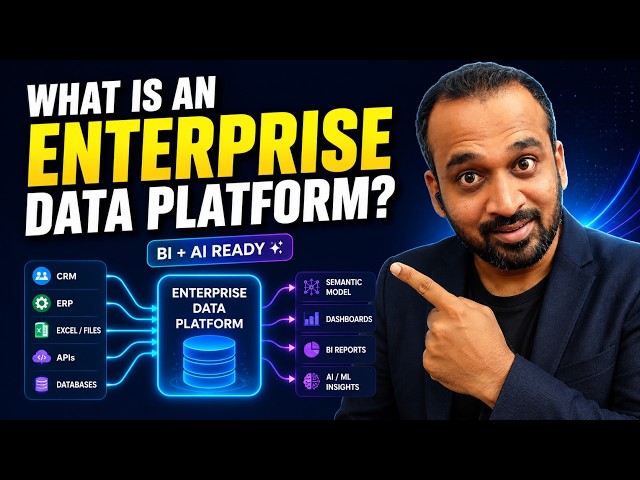 Episode 1.1: What Is an Enterprise Data Platform  1080p caption