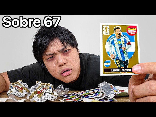 I Opened Packs Until I Got an Extra Sticker
