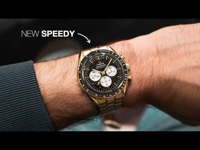 2026 NEW Omega Speedmaster Moonwatch Panda Dial