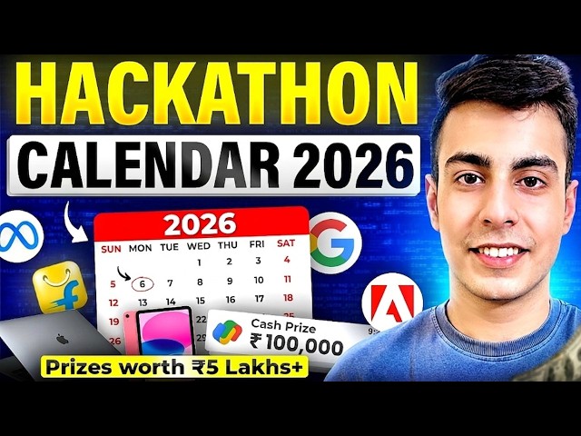 These Hackathons Can Get You Hired in 2026 (Google, Meta, Amazon 😳)
