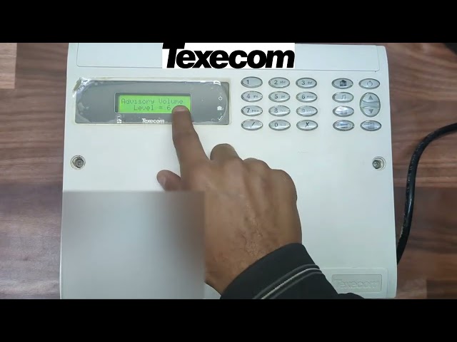 Change Country Code in Texecom Panel