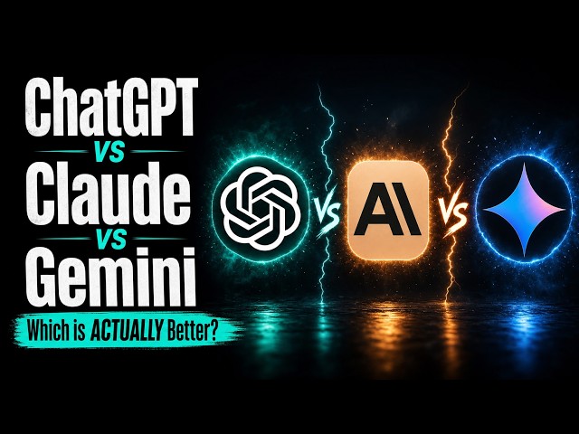 ChatGPT vs Claude vs Gemini: Which Is Actually Better in 2026?
