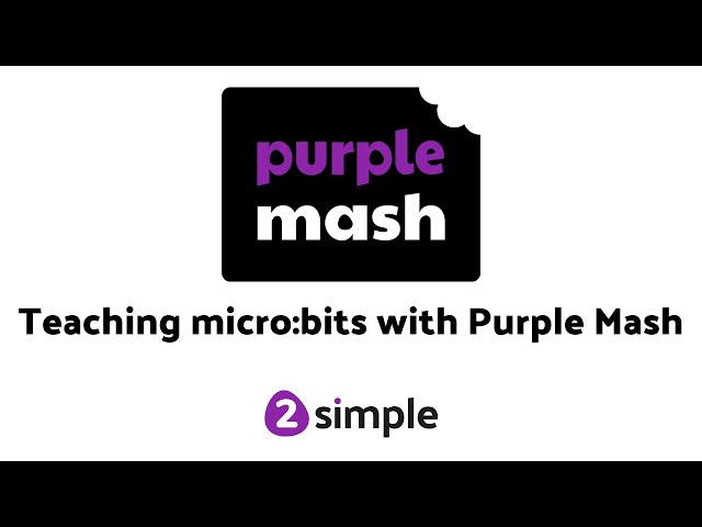 Teaching micro:bits with Purple Mash