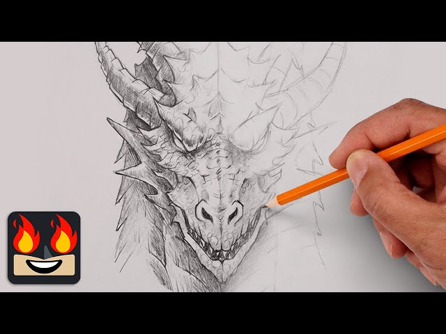 How To Draw a Dragon | Sketch Tutorial