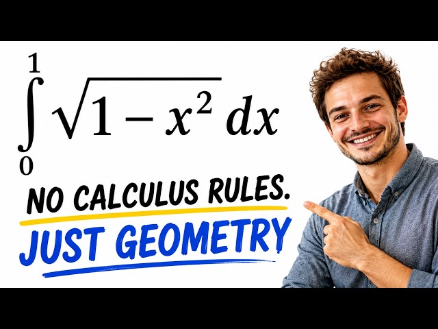 This Scary Integral Has a 6th Grade Solution 🤯 #math #calculus #mathtricks #mathland #integral
