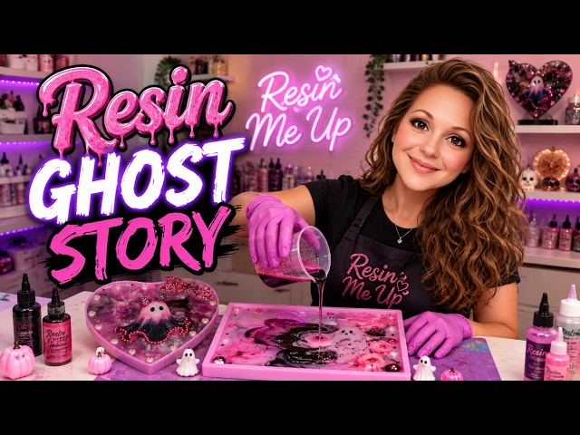 Resin Ghost Love Story:  The Ghost Who Called Me Boo!