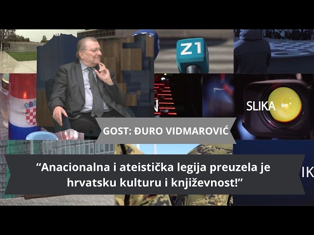 TON-SLIKA-POLITIKA - VIDMAROVIĆ:"Anacionalna i ateistička legija preuzela je kulturu i književnost!"