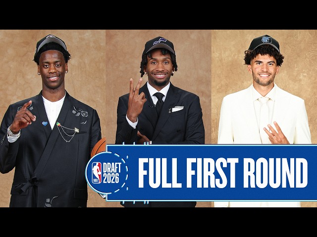 All 30 First Round Picks of the 2026 NBA Draft