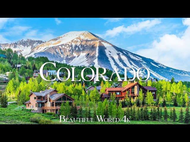 Colorado 4K Nature Relaxation Film - Meditation Relaxing Music - Natural Landscape