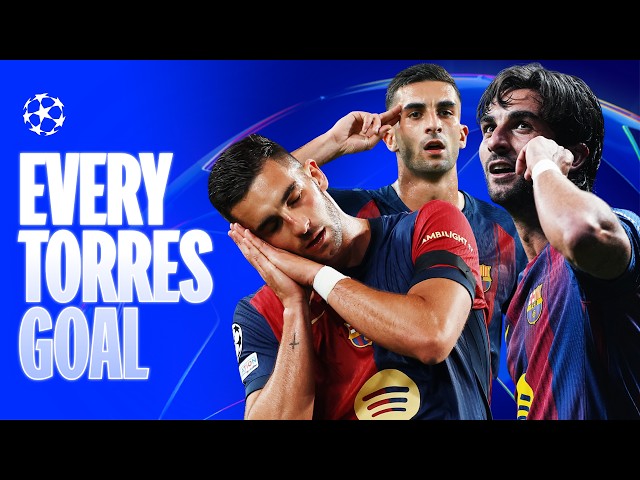 EVERY Ferran Torres Champions League Goal! 🇪🇸