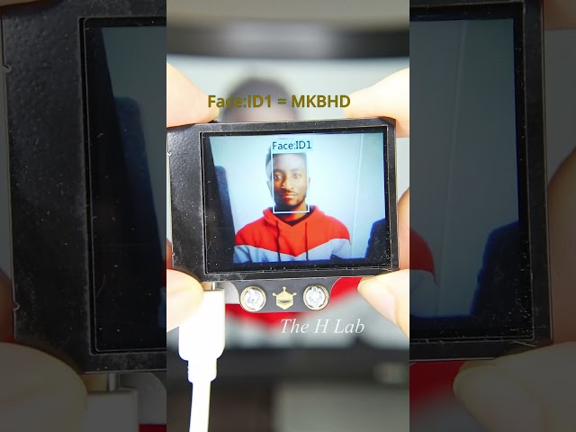 Demo AI Husky Lens from DFRobot | The H Lab #shorts