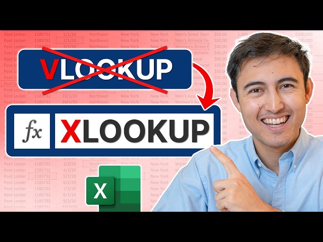 The Ultimate LOOKUP Guide (XLOOKUP, VLOOKUP, HLOOKUP and more)