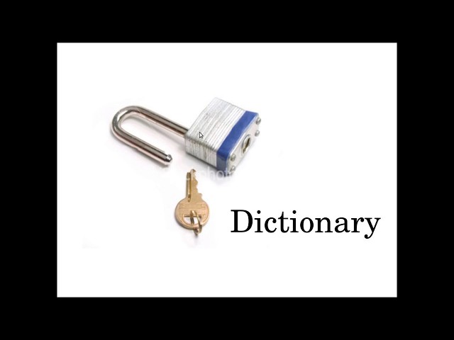 018 பைத்தான் அகராதி | தமிழில் | Dictionary in Python | Tamil