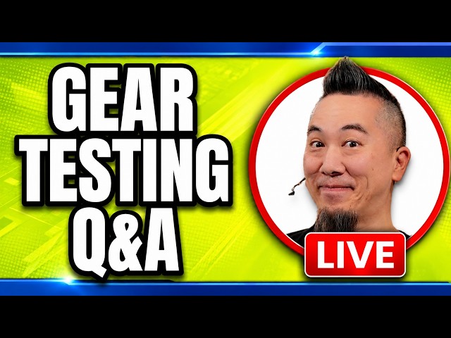 🔴 Tech Tuesday Live: Gear Testing and Your Questions Answered