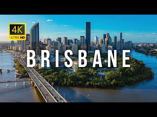 Brisbane city, Australia 🇦🇺 in 4K Ultra HD | Drone Video