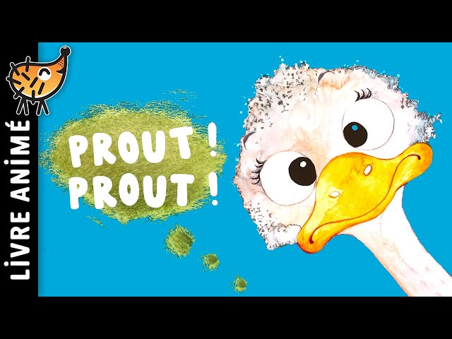 Prout Prout | Histoire pour s'endormir | Conte pour enfant en français | Autruche, Mal au ventre