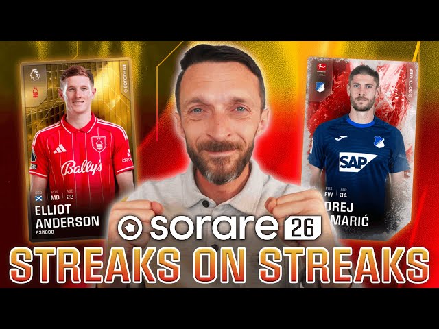 HOT STREAKS & QUICK PLAY Sorare RTG