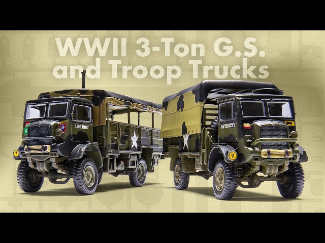 Airfix | WWII 3-Ton G.S. and Troop Trucks
