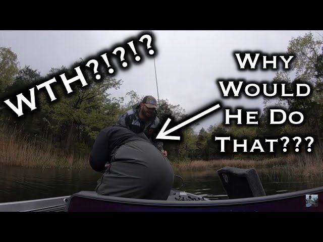 Spring Bass Fishing: Attacked by Angler, He Punched Me Where?!?!?