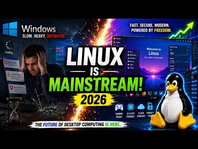 Linux Desktop Is Finally Going Mainstream in 2026 – Here's Why Millions Are Switching