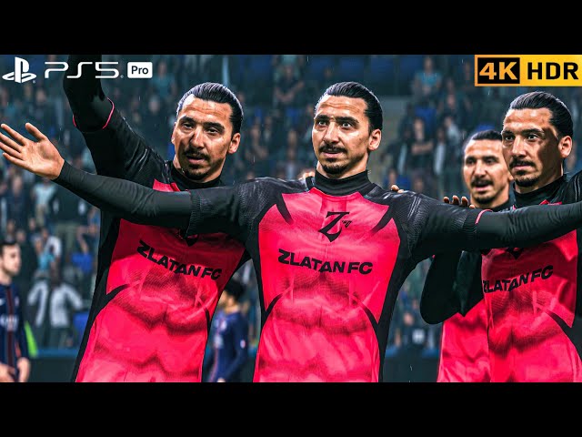 (PS5 PRO) Zlatan Fc takes Down PSG EA Sports FC26 | 4K HDR |