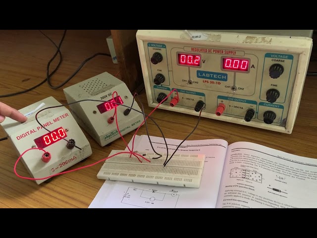 PN Junction Diode lab experiment