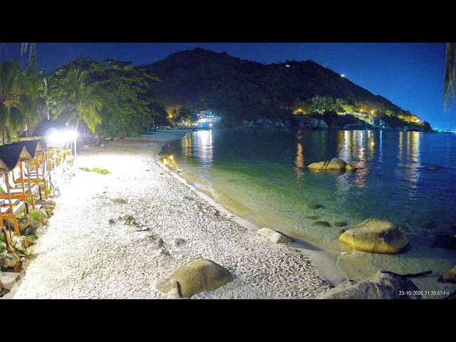 🔴 LIVE Crystal Bay Yacht Club Lamai | Koh Samui Beach Webcam | Thailand 24/7 | 2160p 4K
