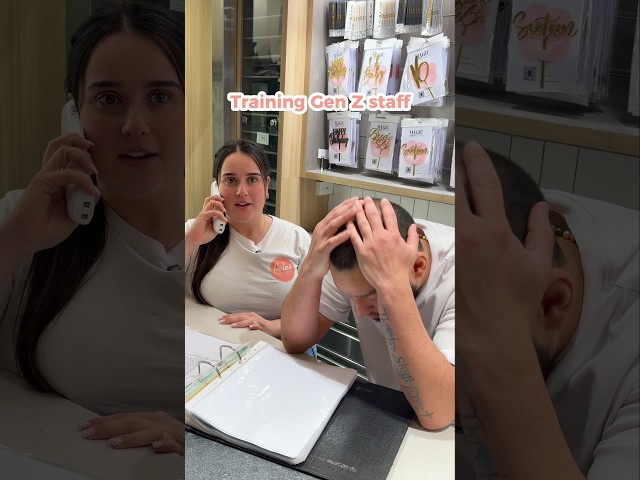 Training Gen Z staff is customer service 🤦‍♂️ #hospitality #customerservice #genz