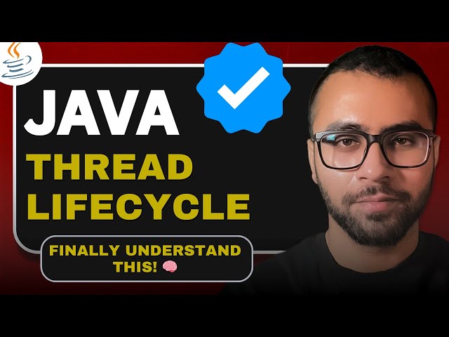Java Thread Lifecycle EXPLAINED! 🚀 (Beginners Guide That Actually Makes Sense)