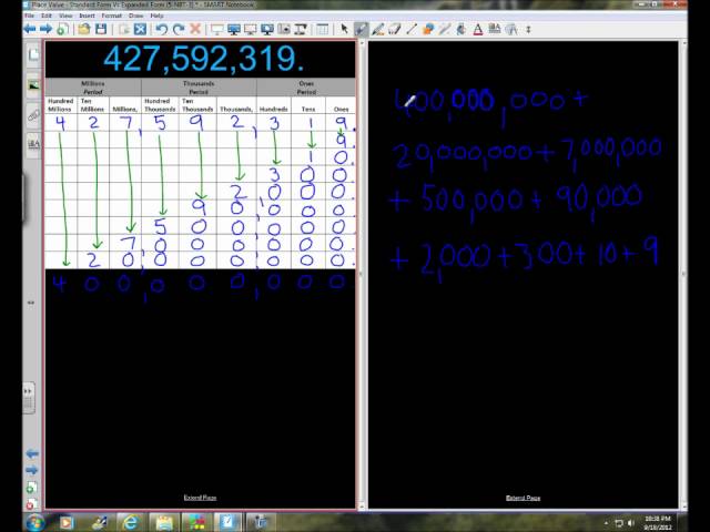 Video Walkthrough Place Value - Standard Form Vs. Expanded Form 5-NBT-3 Part 1