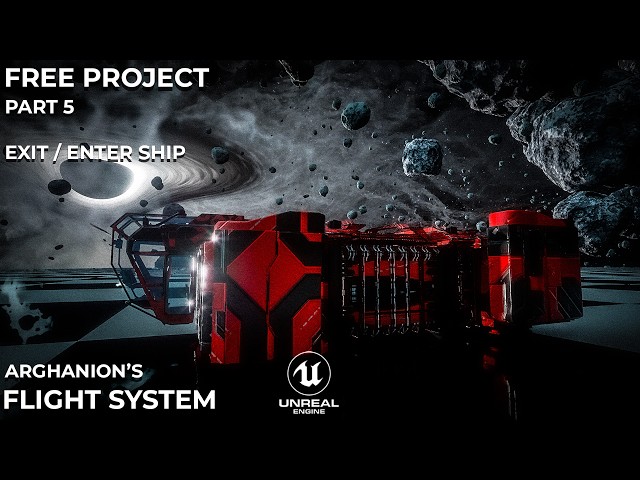 UE5 Spaceship Tutorial – Walk Up, Press F, Fly Away (Possession Explained) | Part 5