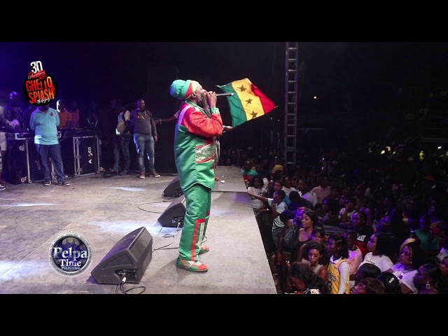 CAPLETON Blaze the hot fire hot like lava Performance LIVE AT GHETTO SPLASH 2019