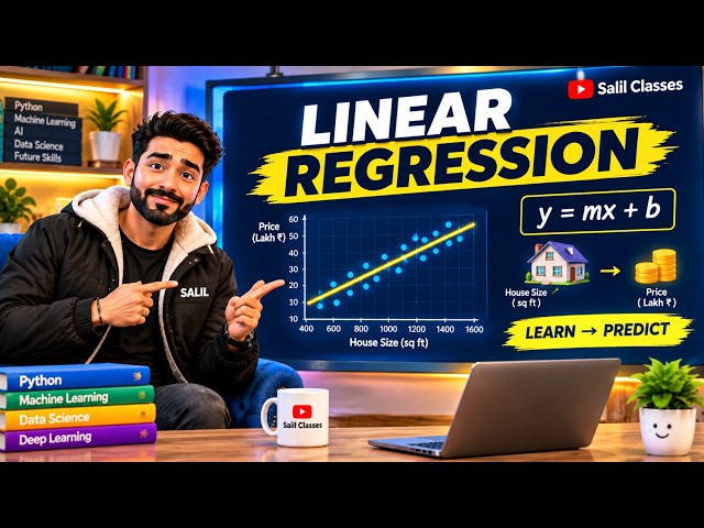 Linear Regression Explained for Beginners | Machine Learning Algorithms