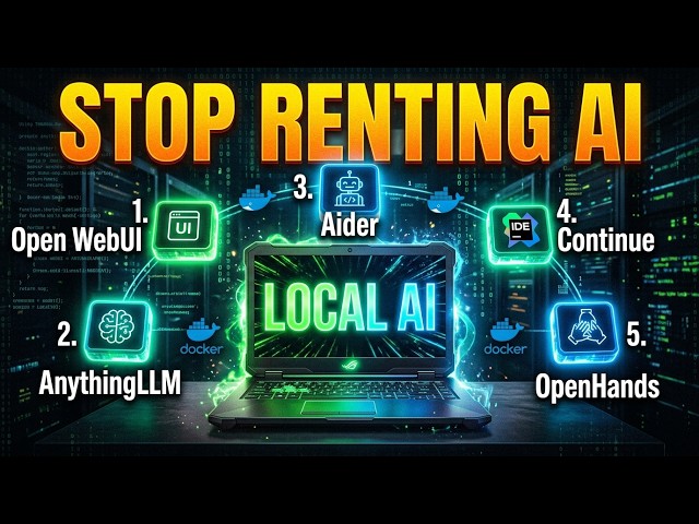 The Ultimate Self-Hosted AI Stack Open WebUI, AnythingLLM, Aider & More #githubtrending #github