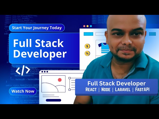 Full-Stack Web Developer | React.js, Node.js, Laravel, Python FastAPI | Koushik Dutta