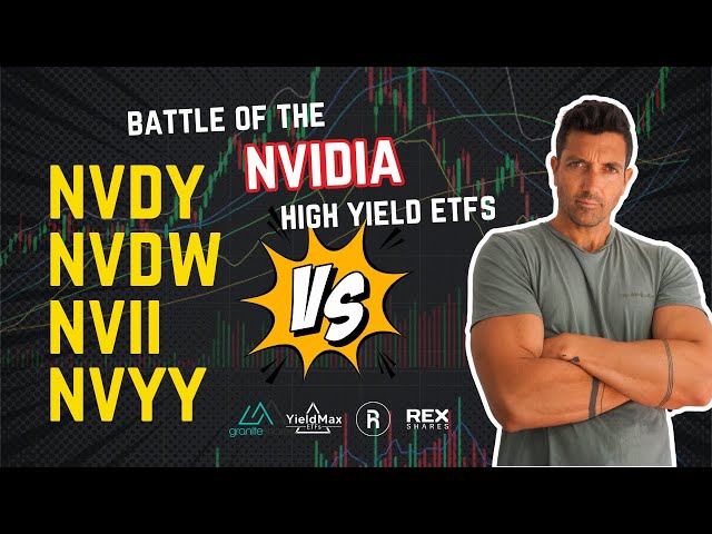 NVDY vs NVDW vs NVII vs NVYY ..the battle of the Nvidia high yield ETFs! 🔥